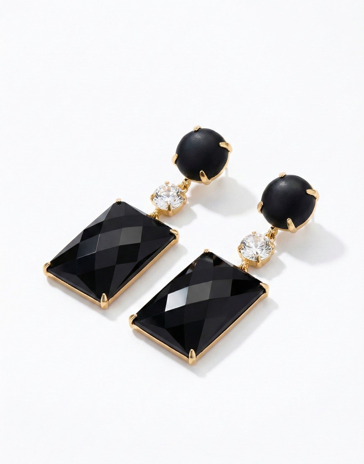 Orecchini Ebano e Onice