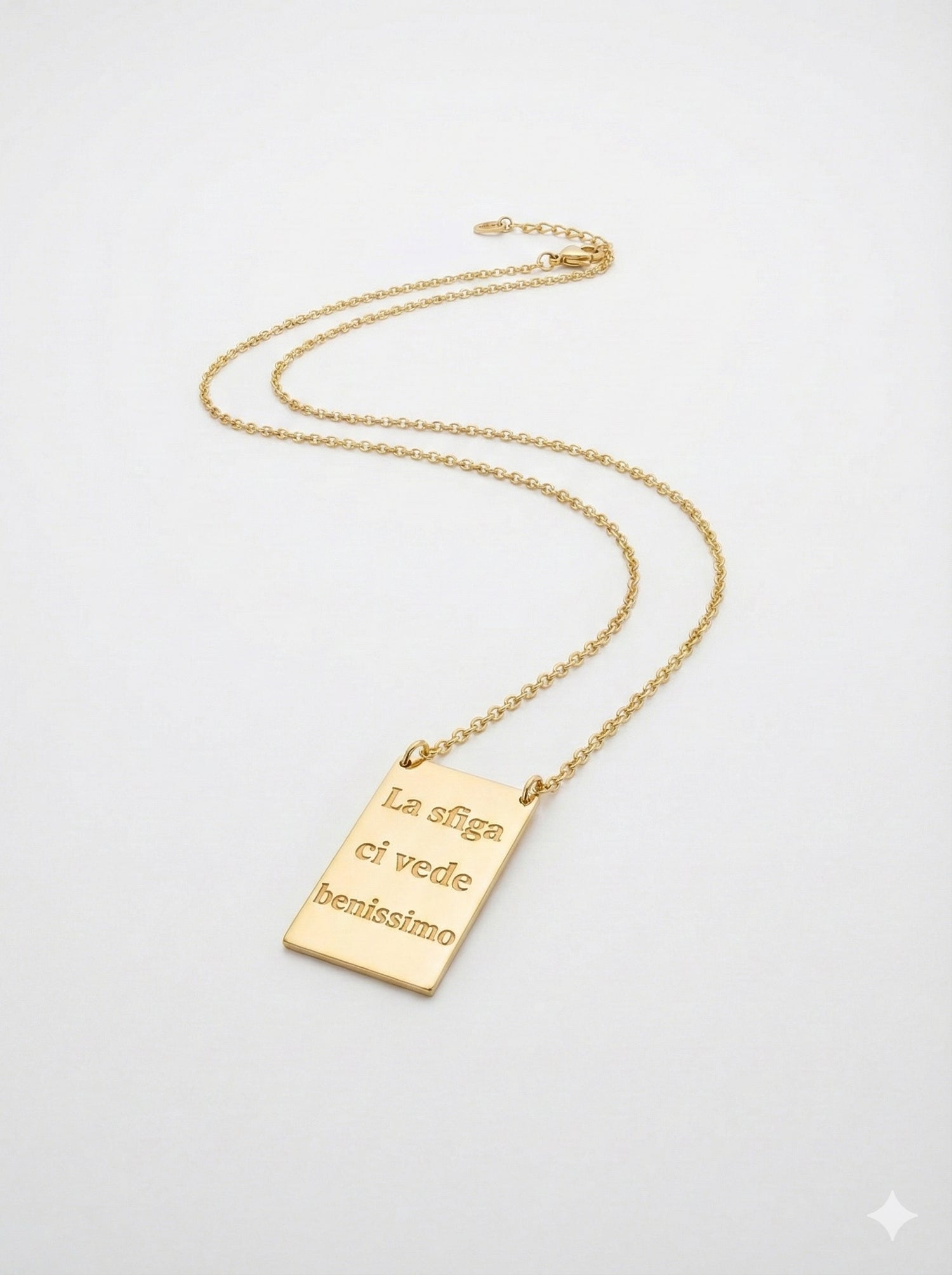 Collana Placca e Scritta