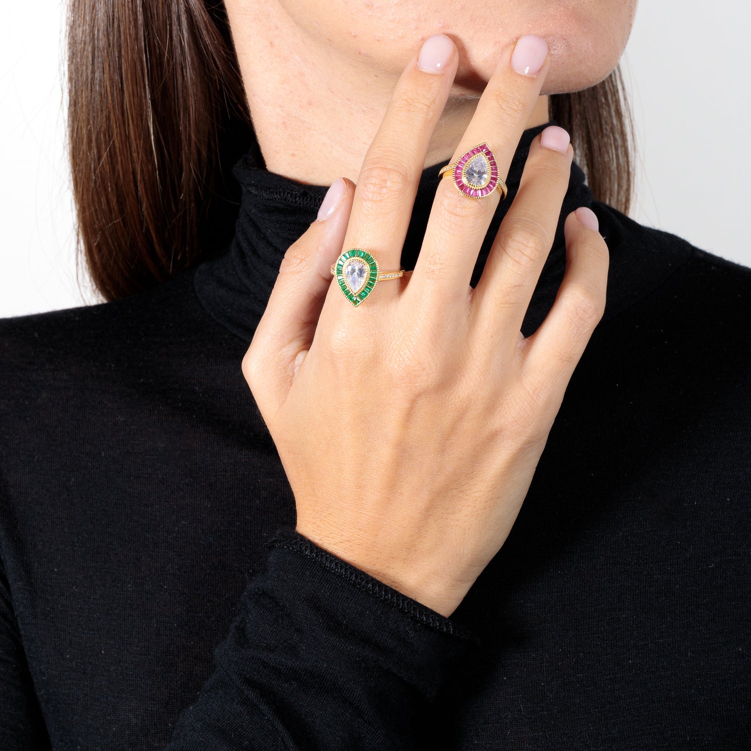 Anello Paris Argento 925 Zirconi Fofo Somani