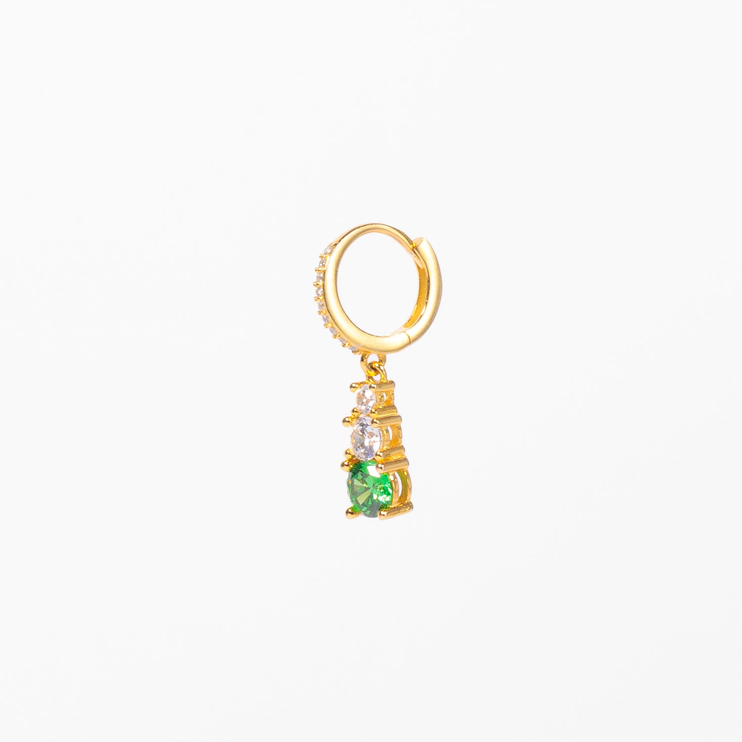 Cerchietto Clio Argento925 Zirconi Verdi Bianchi Fofo Somani