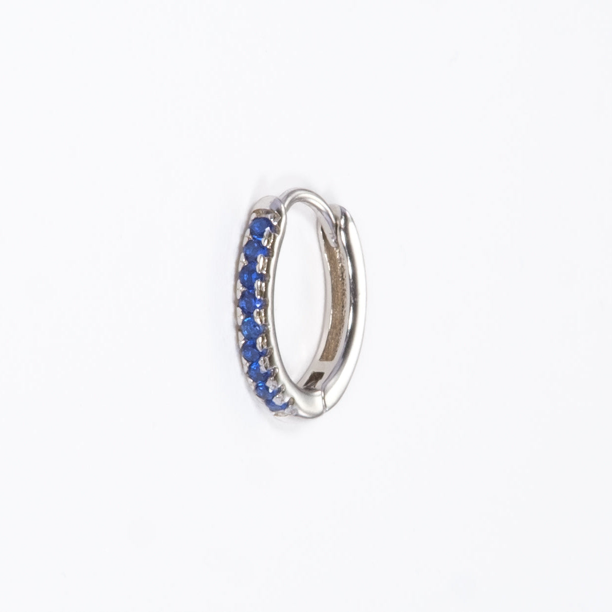 Cerchietto Standard Blu Cerchietto in argento 925 e zirconi ice Fofo Somani