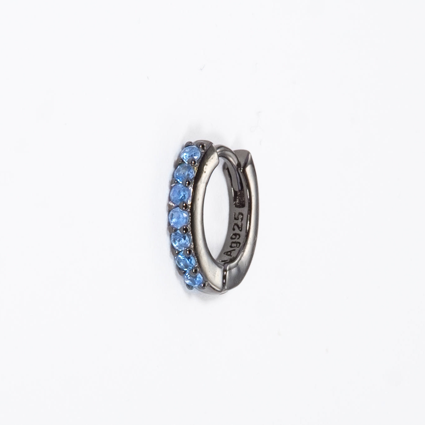 Cerchietto Standard Brunito Cerchietto in argento 925 rodiato e zirconi Cellesti Fofo Somani