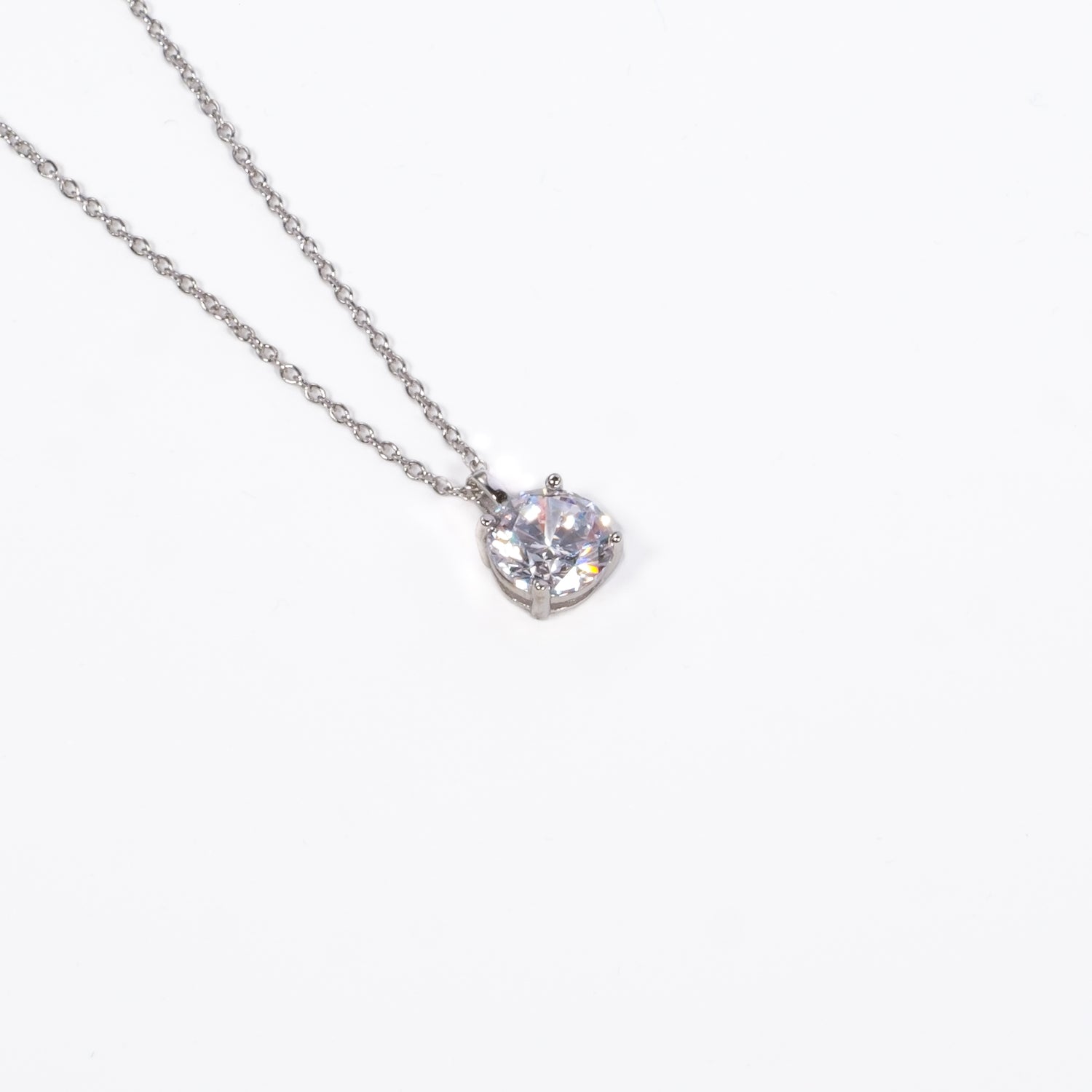Collana Girocollo PuntoLuce Big Argento925 Zirconi Fofo Somani