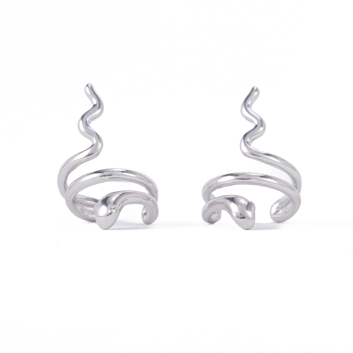 Earcuff Little Snake Petit Argento925 Rodiato Fofo Somani
