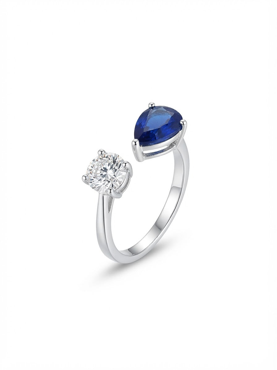 Anello Contrarié Goccia