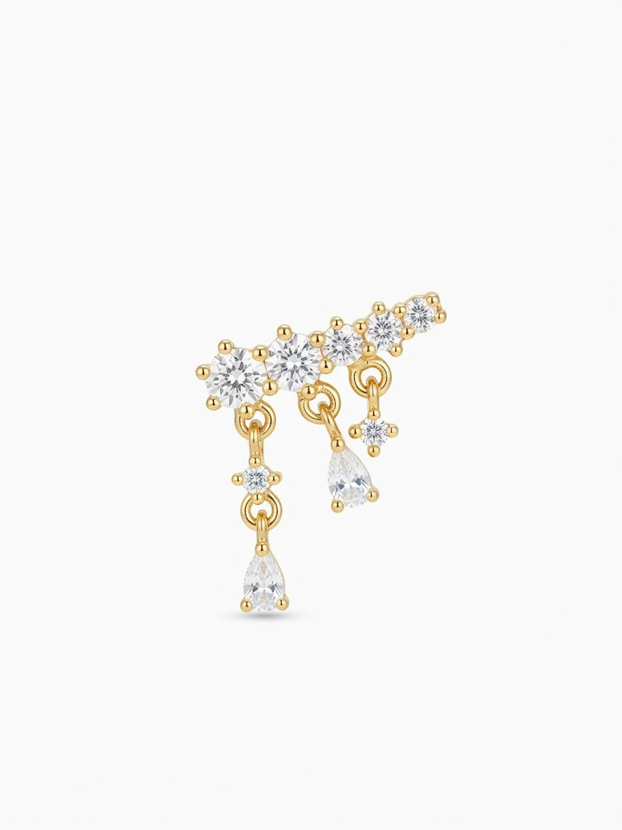 Monorecchino Shining Gold