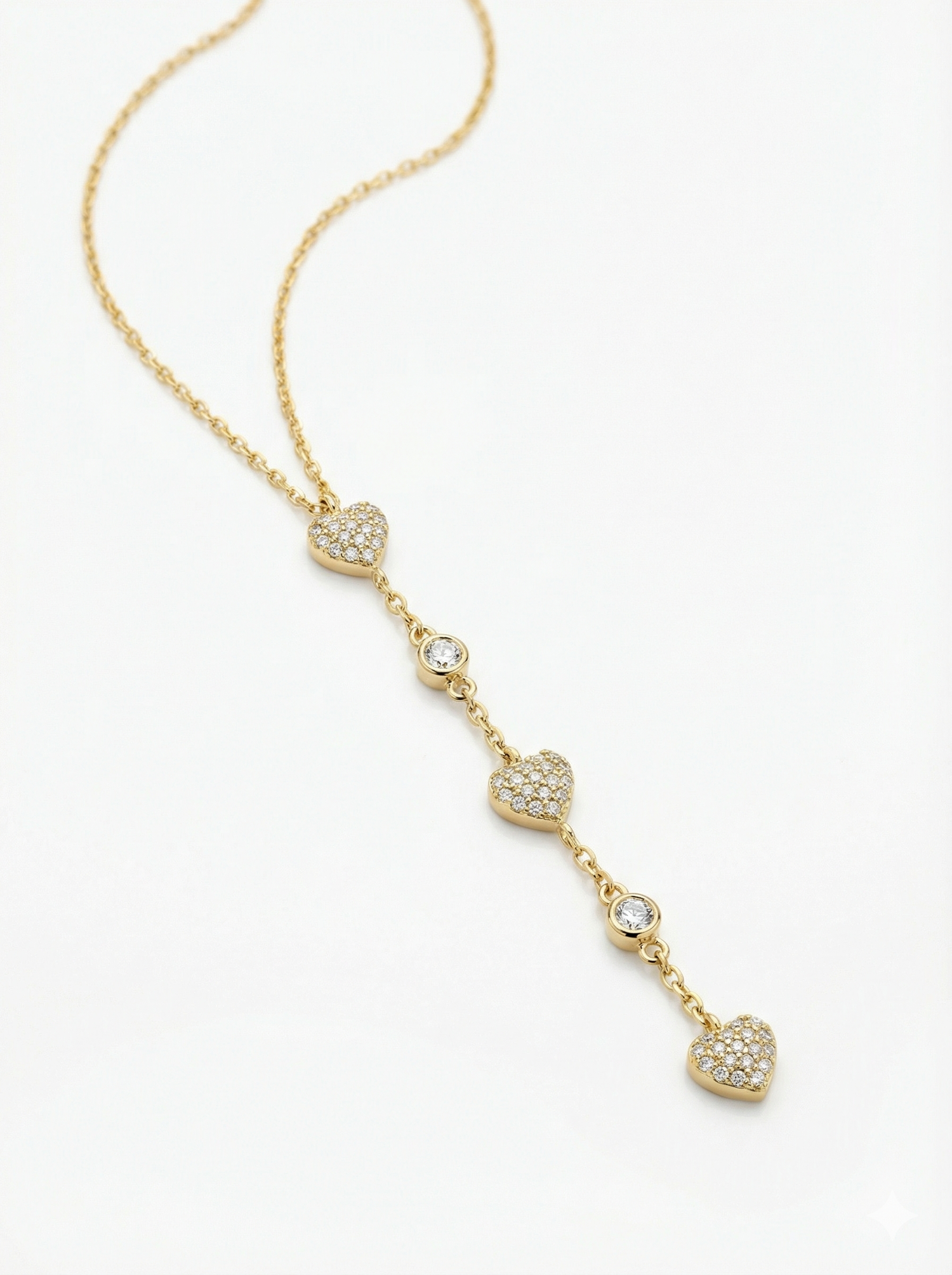 Collana a Y Heartline