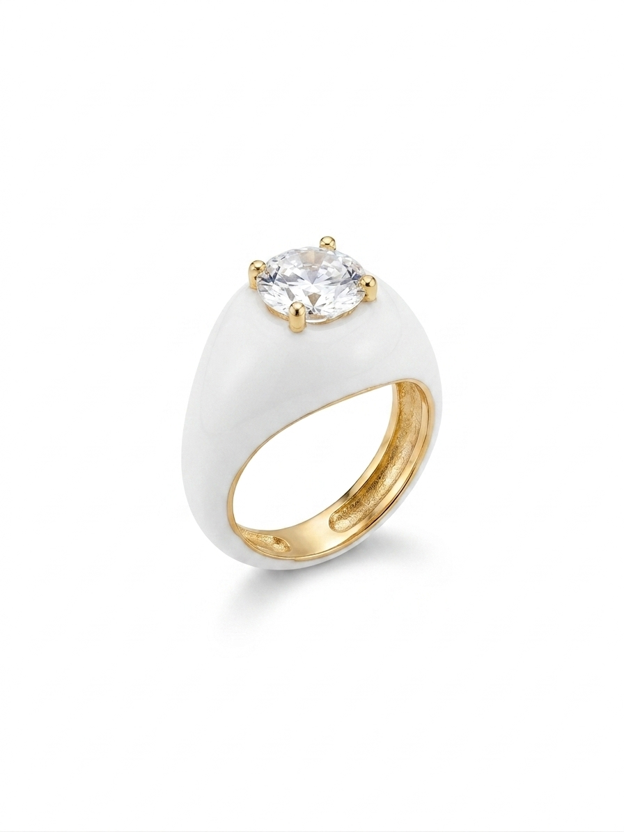 Anello da Mignolo Halo
