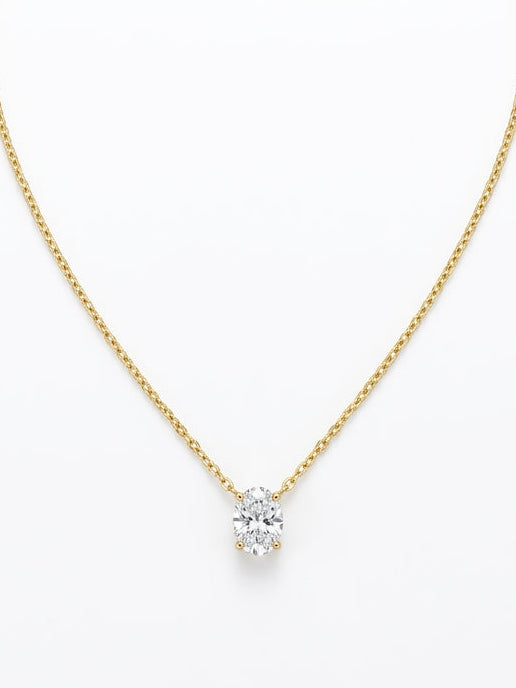 Collana PuntoLuce - Taglio Ovale