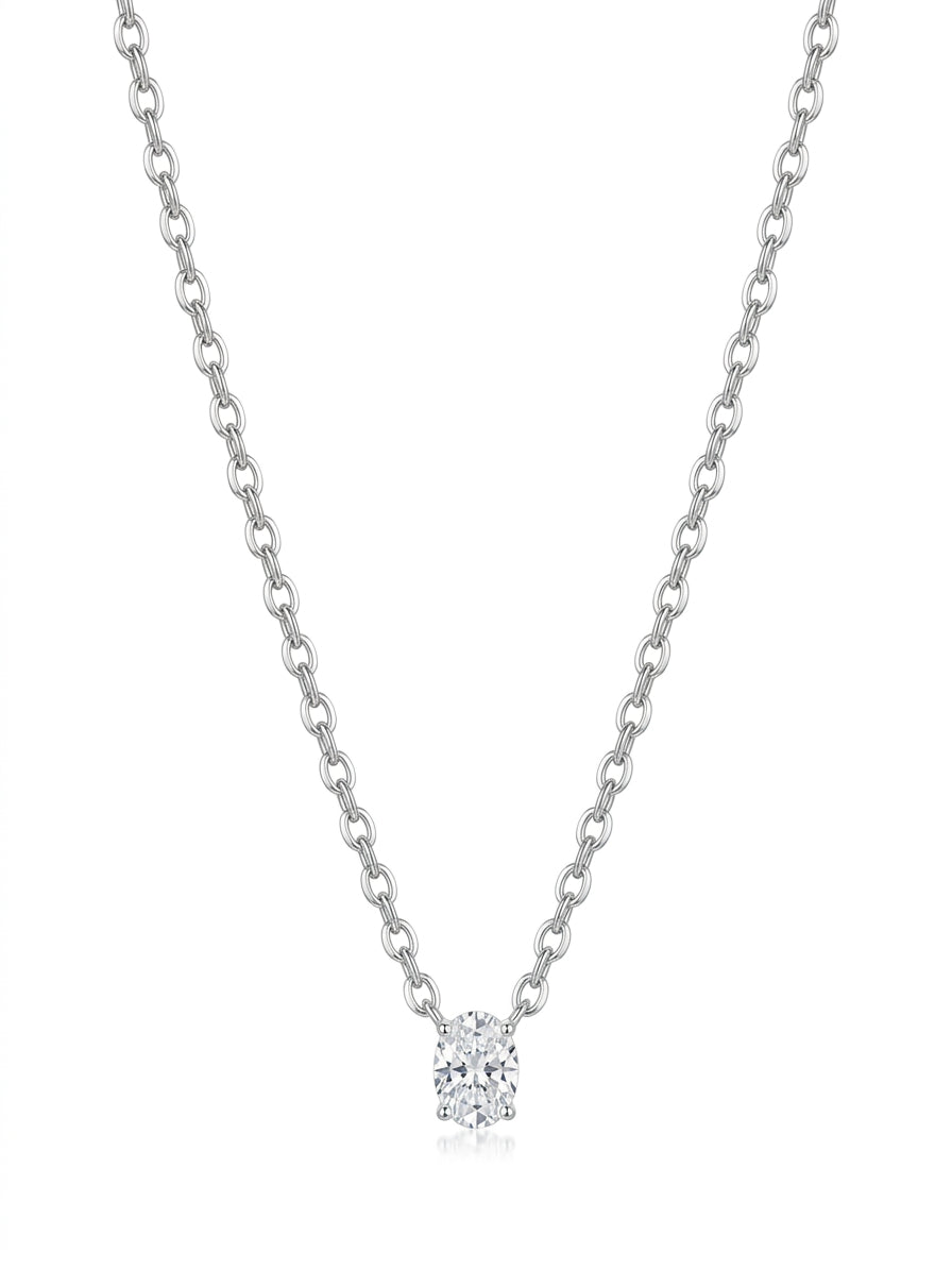 Collana PuntoLuce - Oval Cut Petit