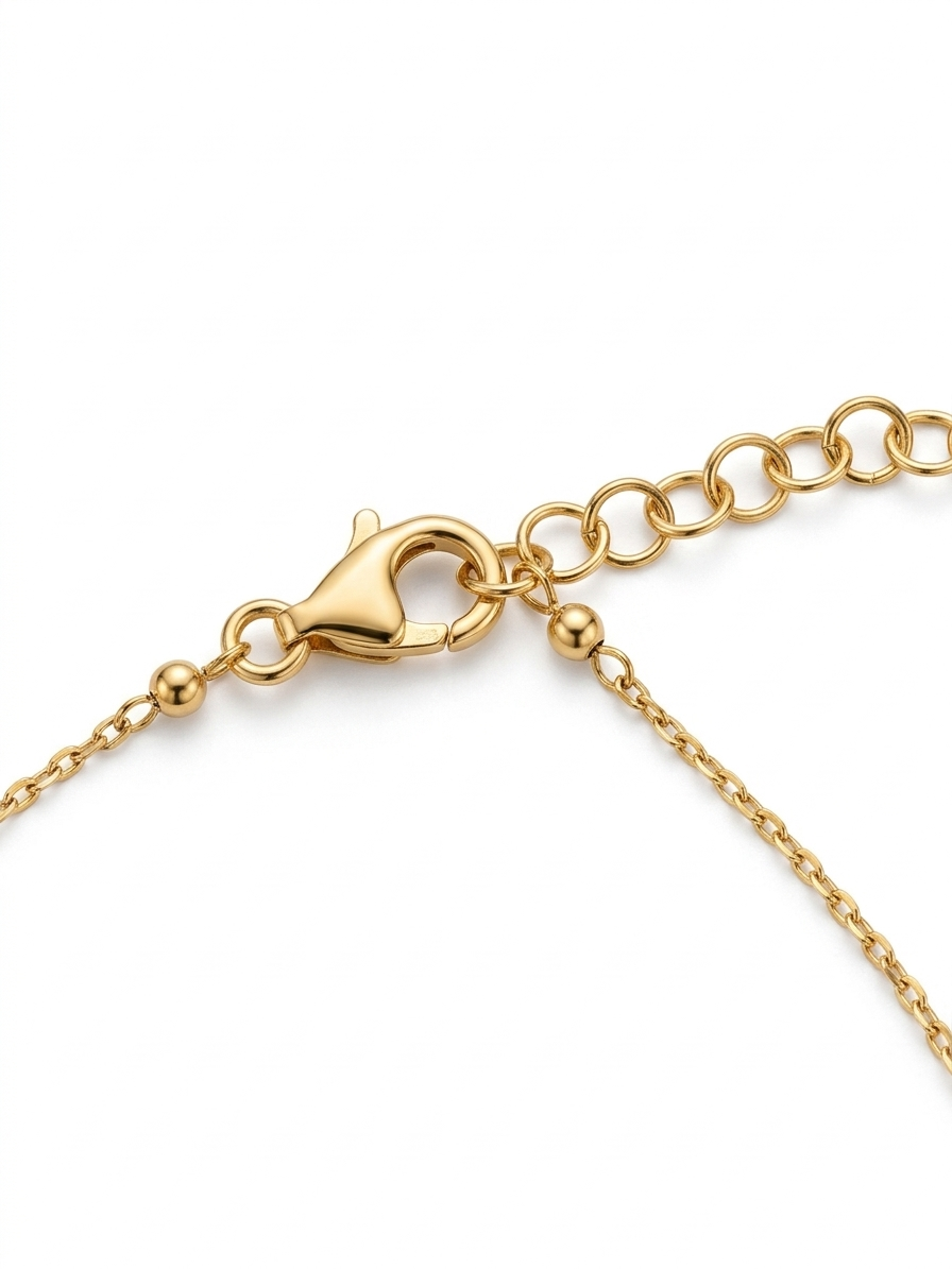 Collana Fish Noir Corta