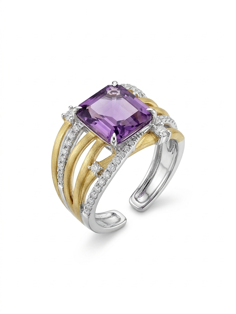 Anello Amethyst