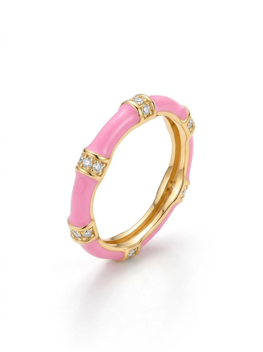 Anello colorato Bambù