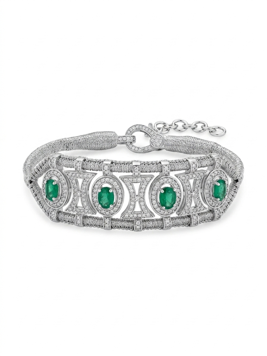 Olinda Emerald Bracelet