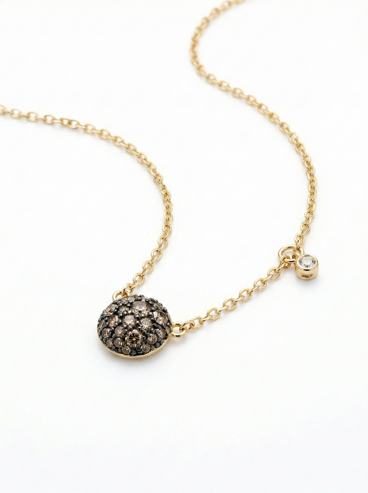 Collana Tondo Pave'