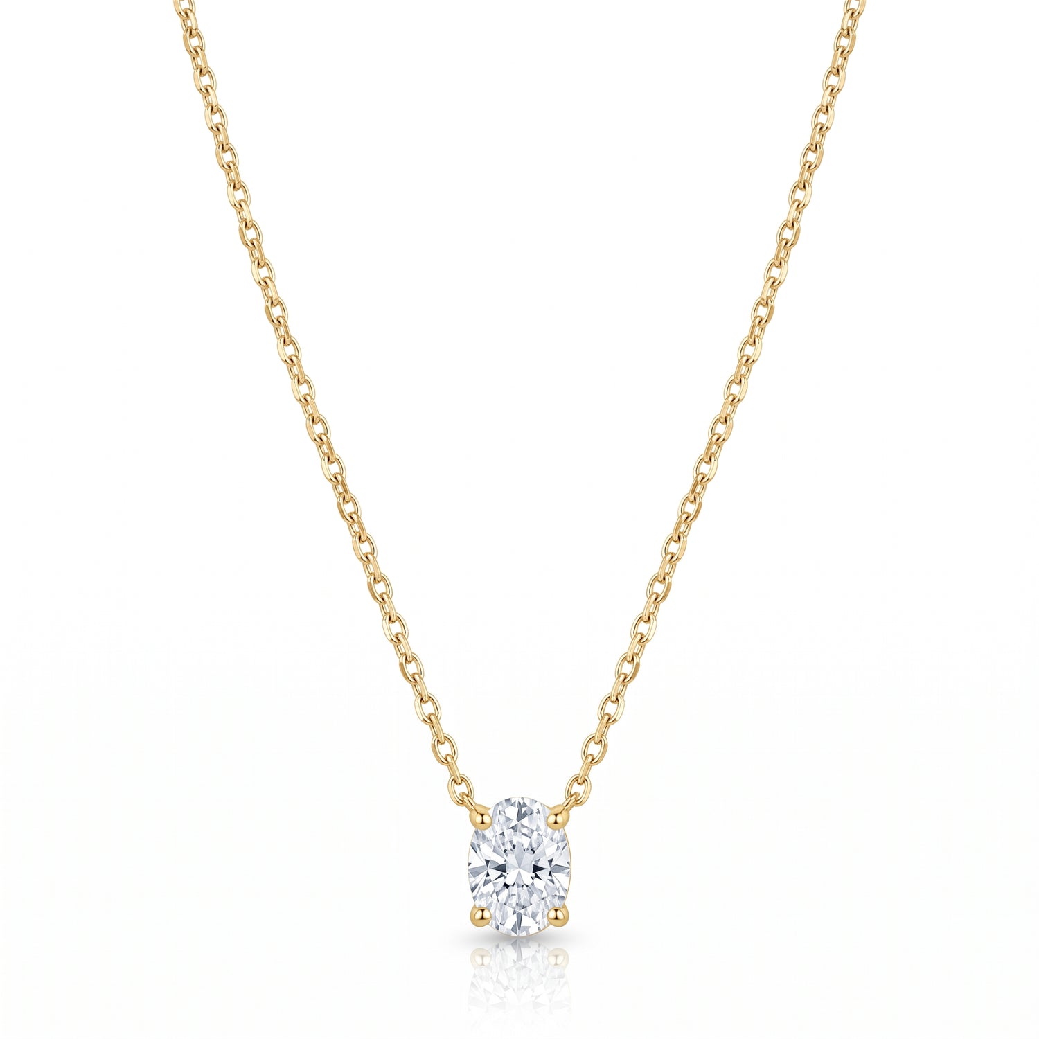 Collana PuntoLuce - Oval Cut Big