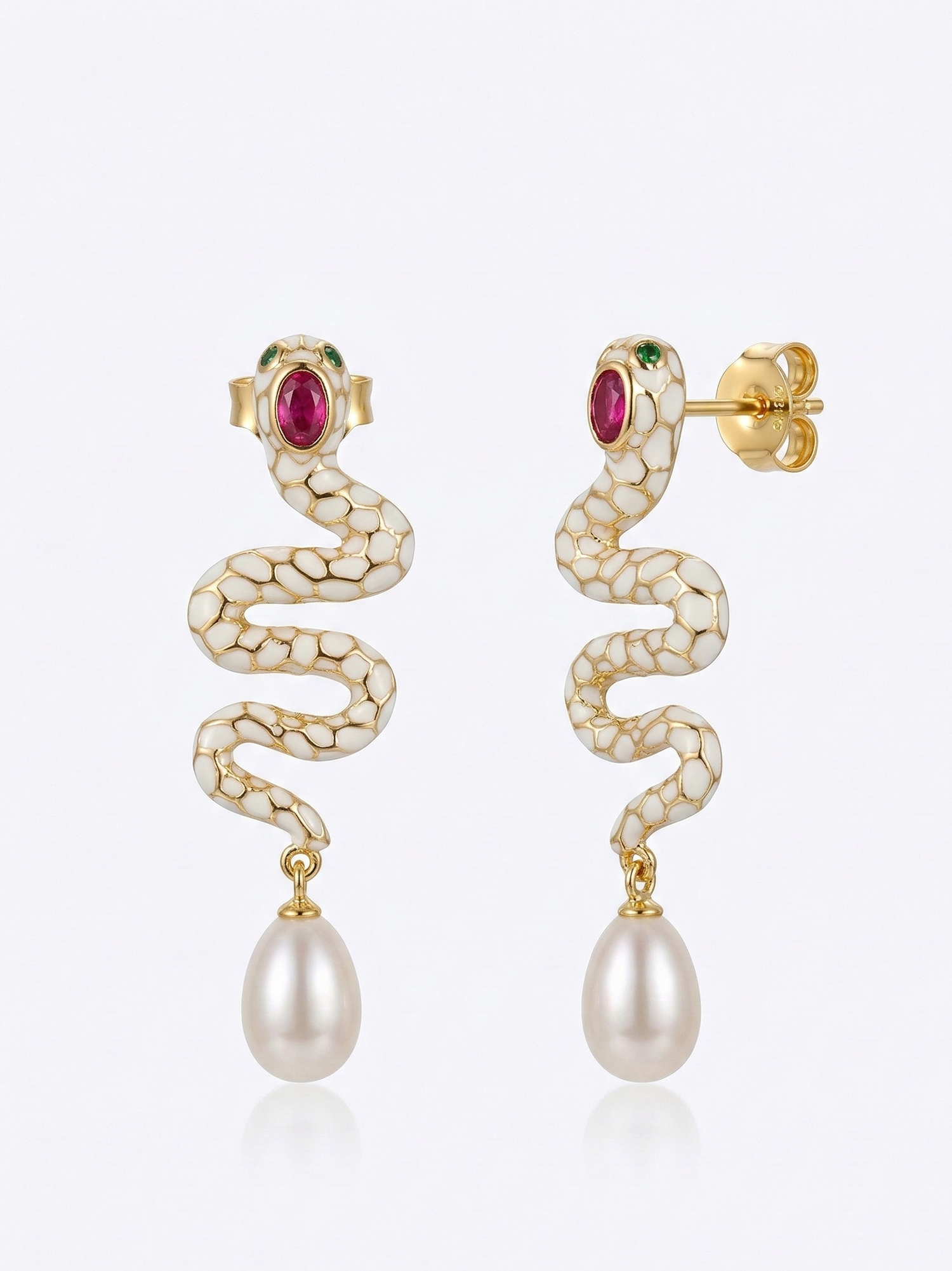 Orecchino Serpente Glow