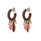 Orecchini Legno Laccato