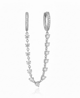 Doppio cerchietto zirconato