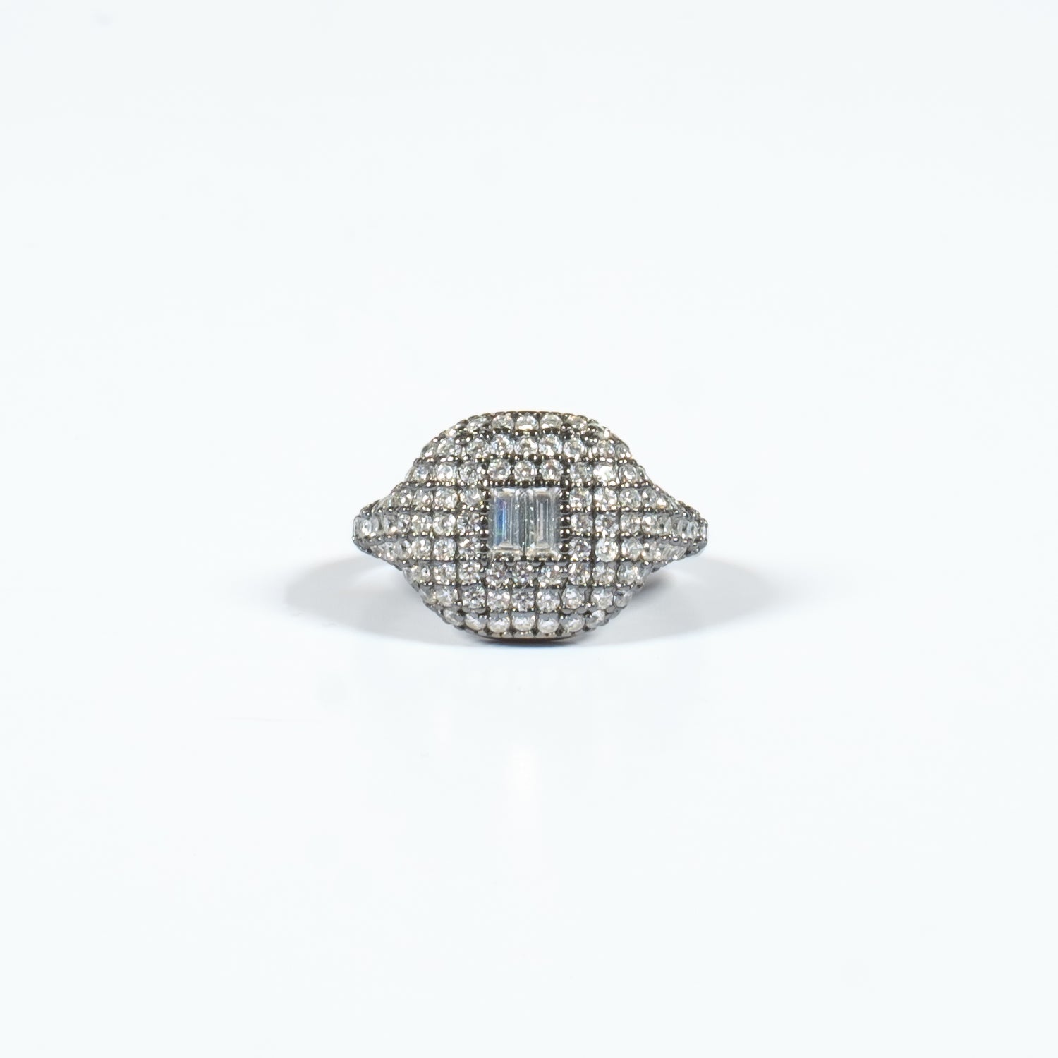 Anello Mignolo Regular Zirconi Ice Fofo Somani