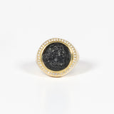 Anello Moneta Black Argento925 Fofo Somani