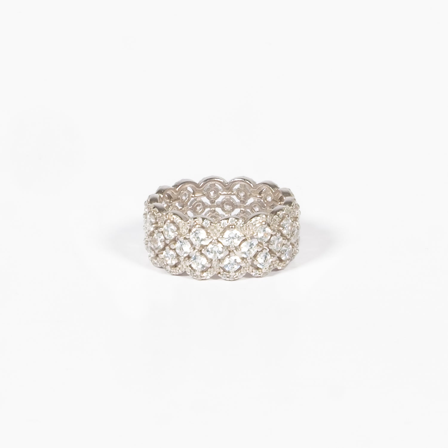 Anello “Pizzo” – White Argento 926 Fofo Somani