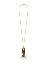 Collana Fish Occhio di Tigre