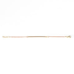 Bracciale You  argento 925 placcato oro 18k Fofo Somani 1