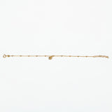 Bracciale Cuore Pieno argento 925 placcato oro 18k Fofo Somani
