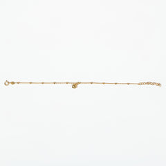 Bracciale Cuore Pieno argento 925 placcato oro 18k Fofo Somani