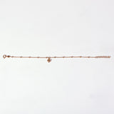 Bracciale Cuore Pieno argento 925 placcato oro rosa Fofo Somani