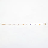 Bracciale Eternal - Gold argento 925 placcato oro 18k e zirconi Multicolor Fofo Somani