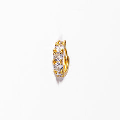 Cerchietto Princess in argento 925 placcato oro 18k e zirconi Fofo Somani