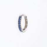 Cerchietto Standard Blu Cerchietto in argento 925 e zirconi ice Fofo Somani