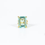 Cocktail Ring Quarzo Idrotermale Acquamarina Fofo Somani
