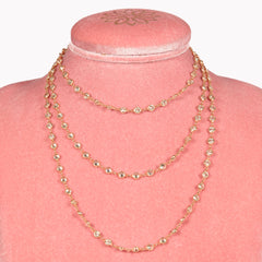 Collana Full Zirconia Rose’ argento Fofo Somani