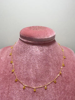 Collana MustHaveRose Argento925 Zirconi Giallo Fofo Somani