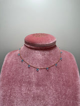 Collana MustHaveRose Argento925 Zirconi celeste Fofo Somani