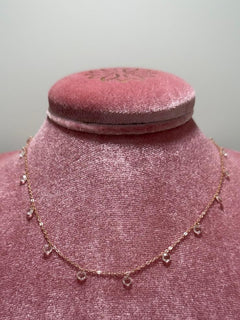 Collana MustHaveRose Argento925 Zirconi champagne Fofo Somani
