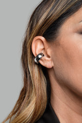 Earcuff Bold Modella Argento925 Brunito Fofo Somani