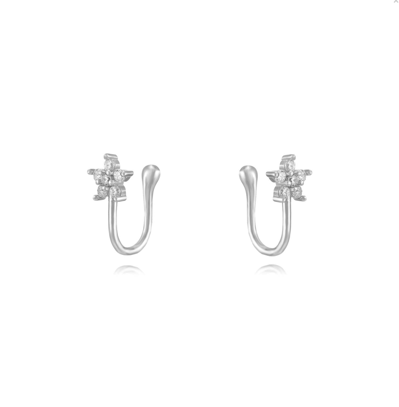 Earcuff Fiore Zirconato