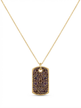 Collana Placca Tres Chic