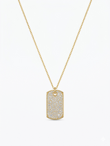 Collana Placca Tres Chic