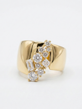 Anello Golden Cluster