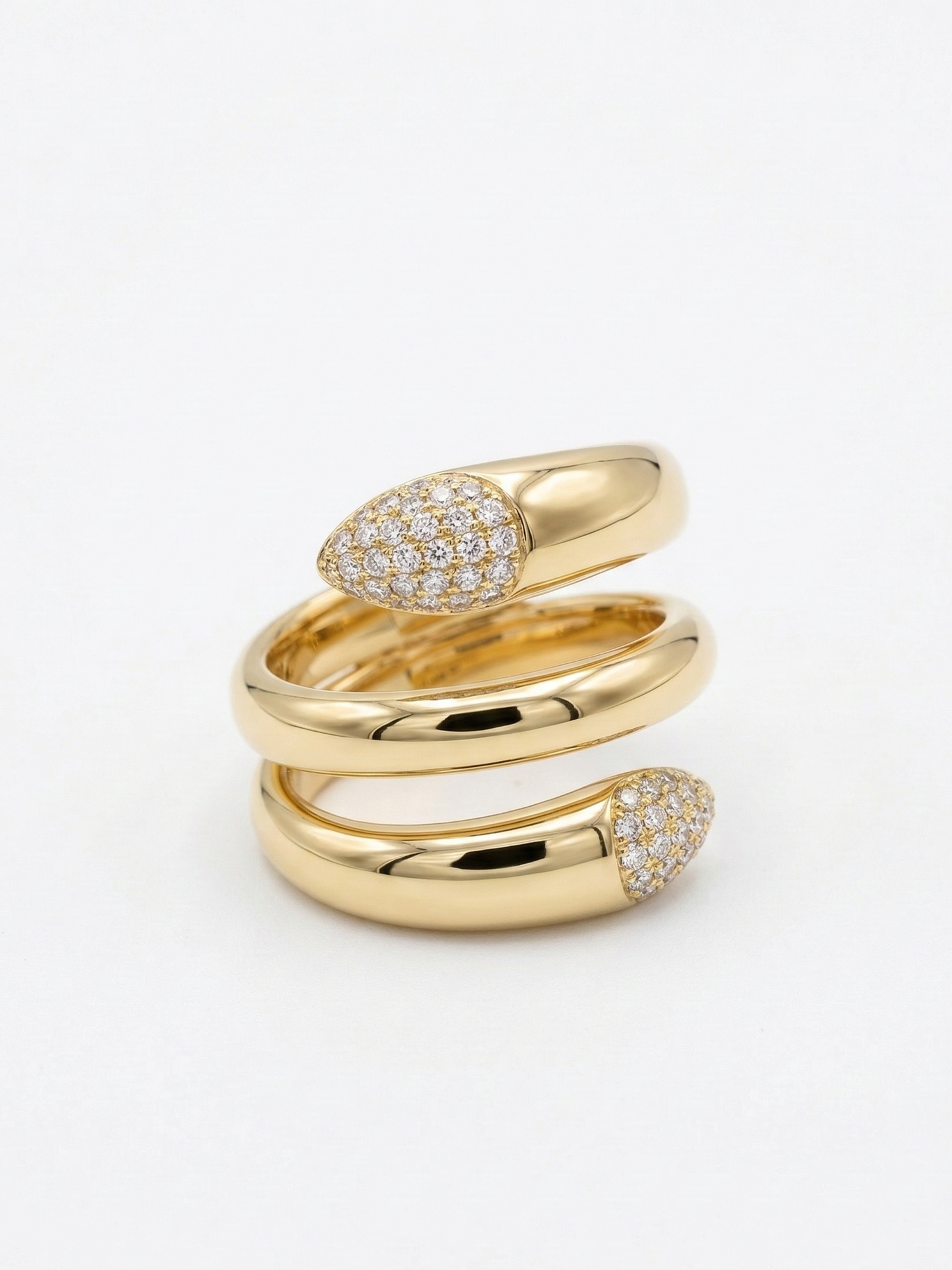 Anello Spirale Gold