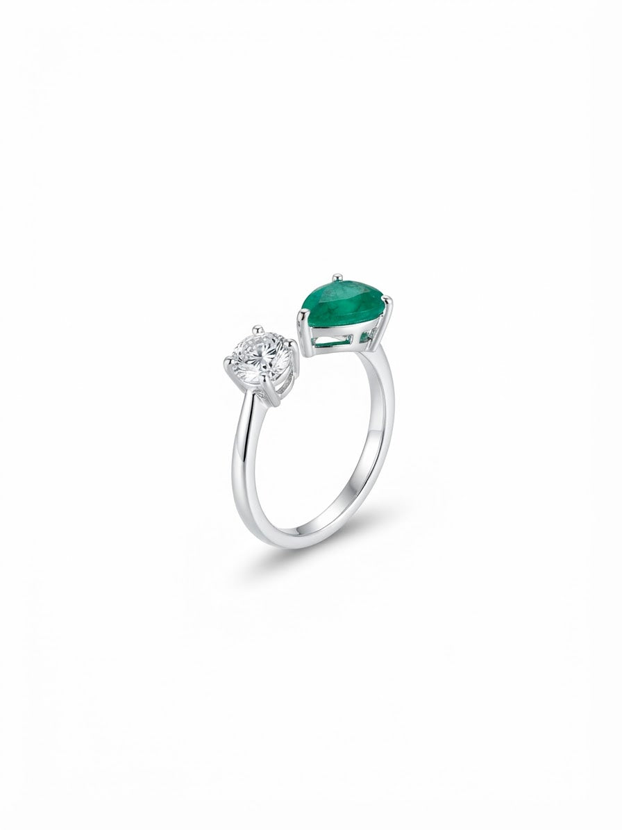 Anello Contrarié Goccia