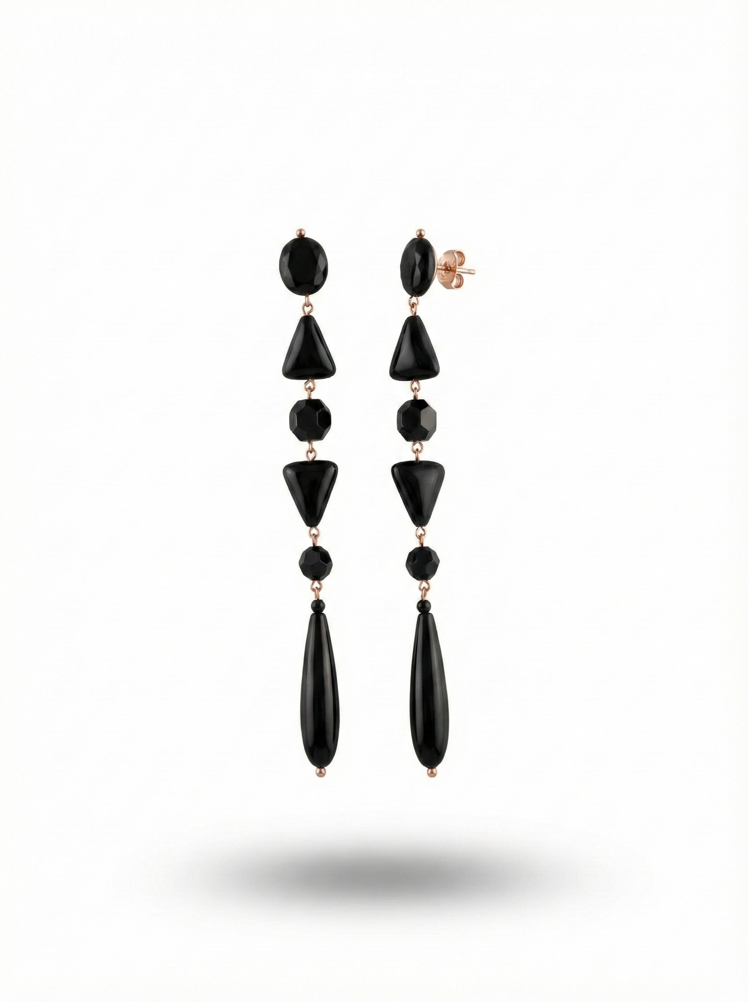 Orecchino Legno Laccato Long