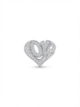 Monorecchino Love Stilizzato White