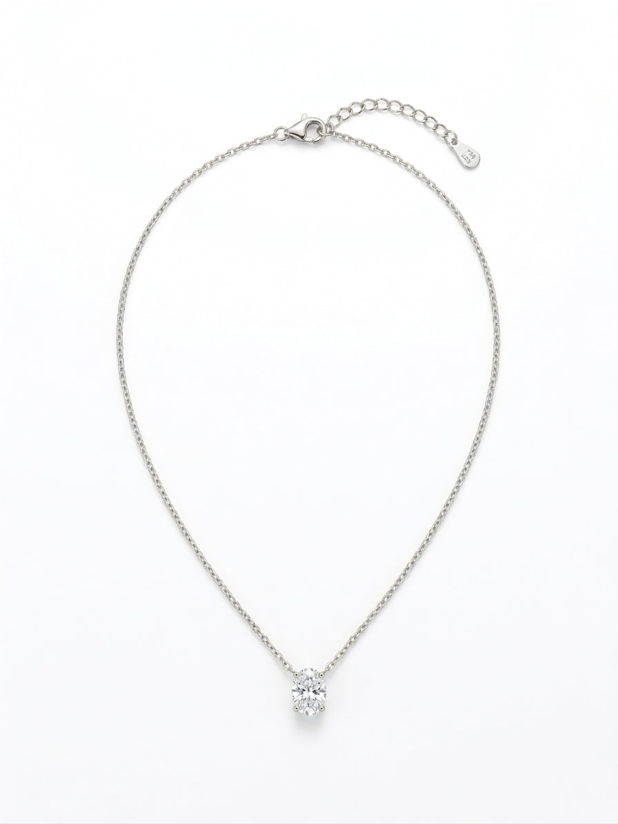 Collana PuntoLuce - Taglio Ovale