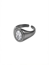 Anello da Mignolo Oval